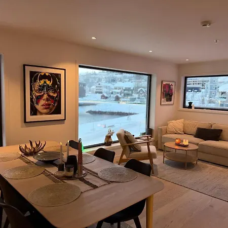 Luxury Panorama By The Sea With Northern Lights View Appartement Tromsø