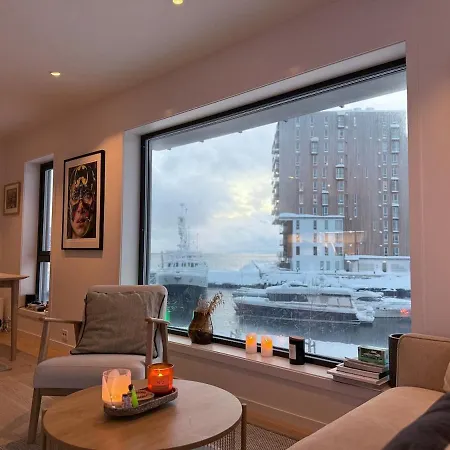 Luxury Panorama By The Sea With Northern Lights View Tromsø