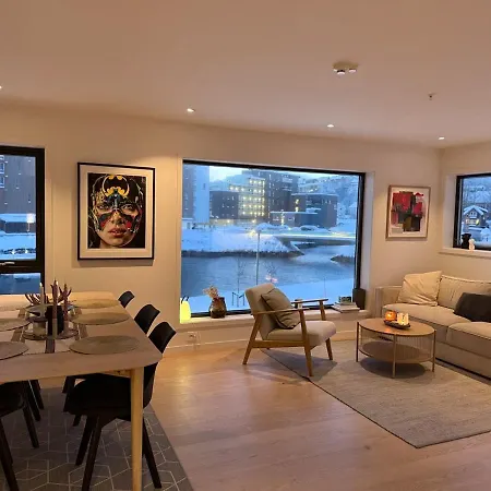 Apartman Luxury Panorama By The Sea With Northern Lights View *