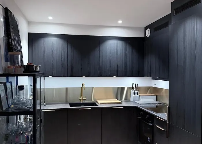 Luxury Panorama By The Sea With Northern Lights View Appartement