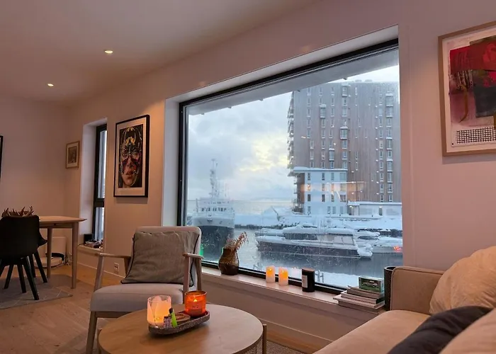 Luxury Panorama By The Sea With Northern Lights View Tromsø